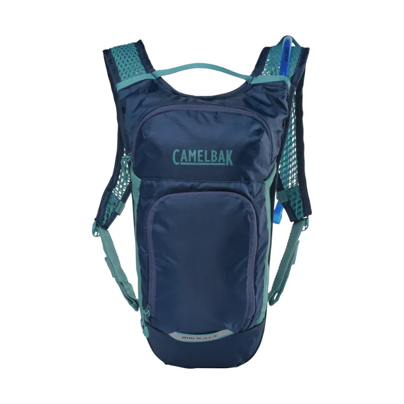 Camelbak Mini M.U.L.E. 5L Hydration with Crux 1.5L Res in Deep Sea-2