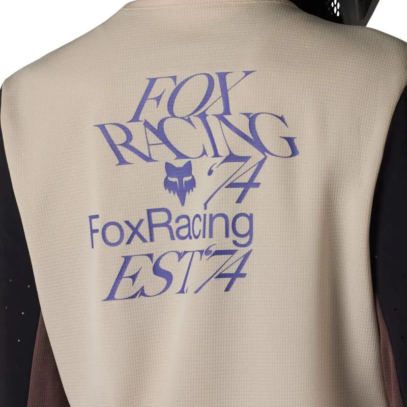 Fox Womens Defend Long Sleeve MTB Jersey - Park Special Edition Chalk -5