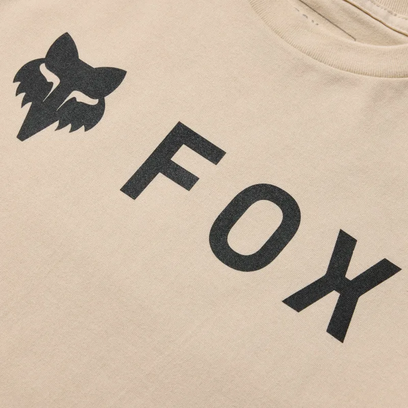 Fox Youth Absolute Short Sleeve Casual Tee in Tan-3