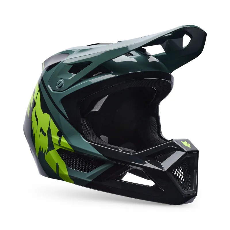 Fox Rampage Foundry Full Face Helmet in Sage Green-1