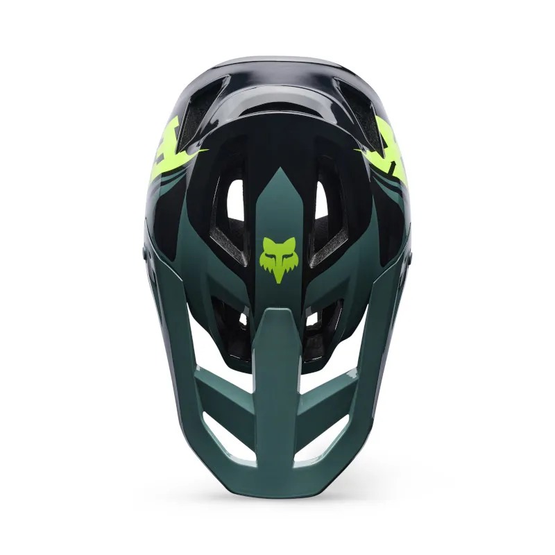 Fox Rampage Foundry Full Face Helmet in Sage Green-3