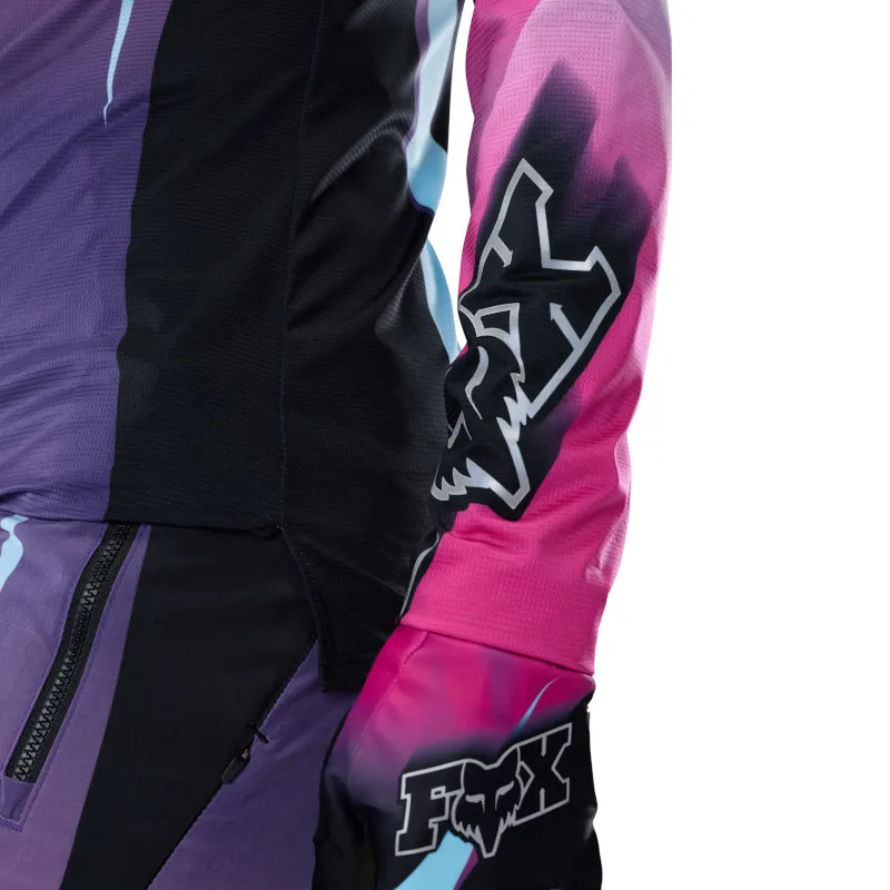 Fox Women's Flexair Long Sleeve Jersey TS57 Special Edition in Pink-5