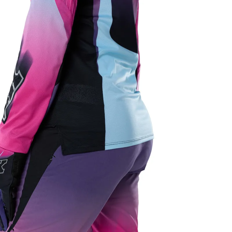Fox Women's Flexair Long Sleeve Jersey TS57 Special Edition in Pink-6