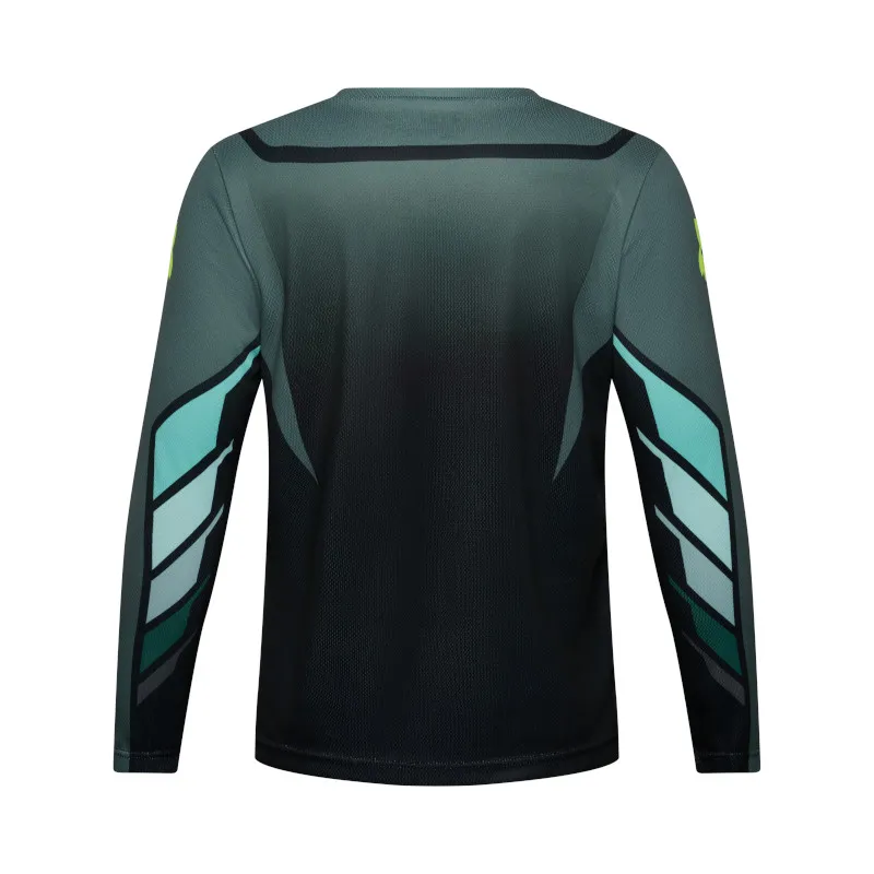 Fox Youth Ranger Long Sleeve Jersey Foundry in Sage-1