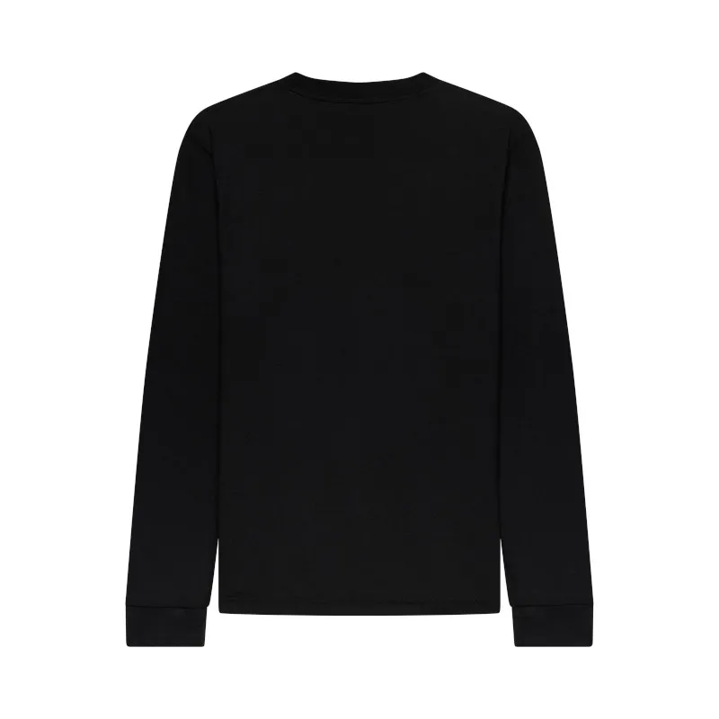 Fox Youth Absolute Long Sleeve Tee in Ultra Black-1