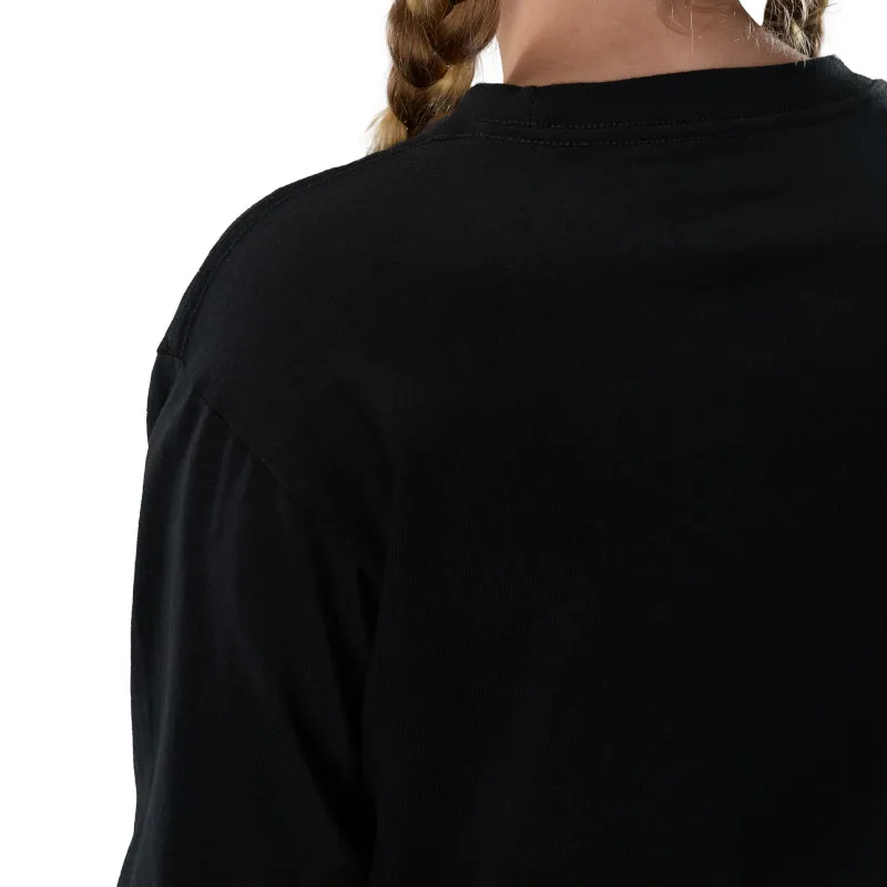 Fox Youth Absolute Long Sleeve Tee in Ultra Black-4