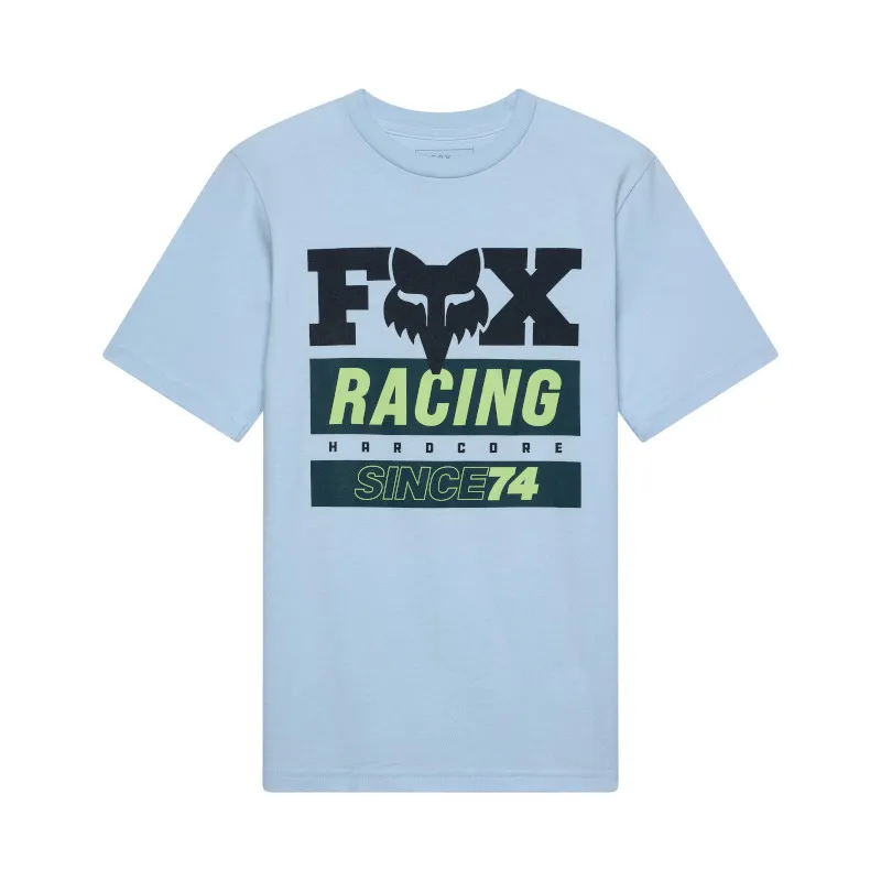 Fox Youth Since74 Short Sleeve Tee in Ice Blue-2