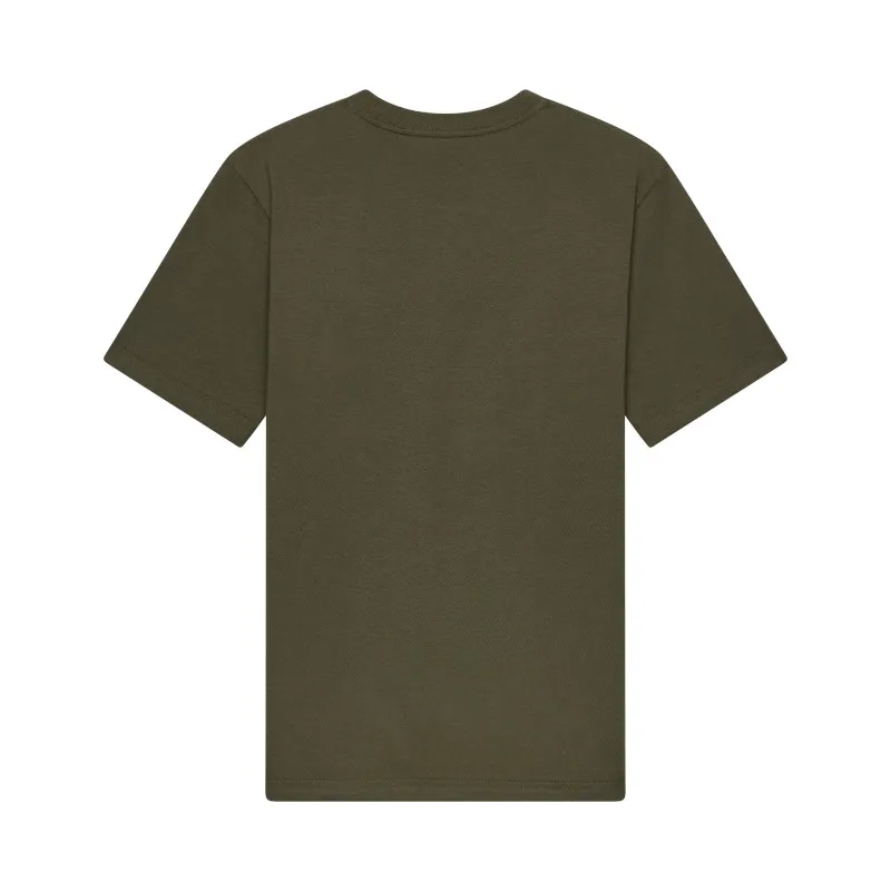 Fox Youth Dustproof Short Sleeve Tee in Dark Green-4