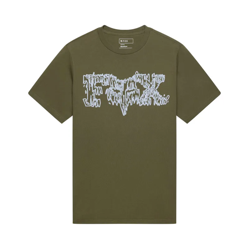 Fox Dustproof 195 Orginal Short Sleeve Tee in Olive Green