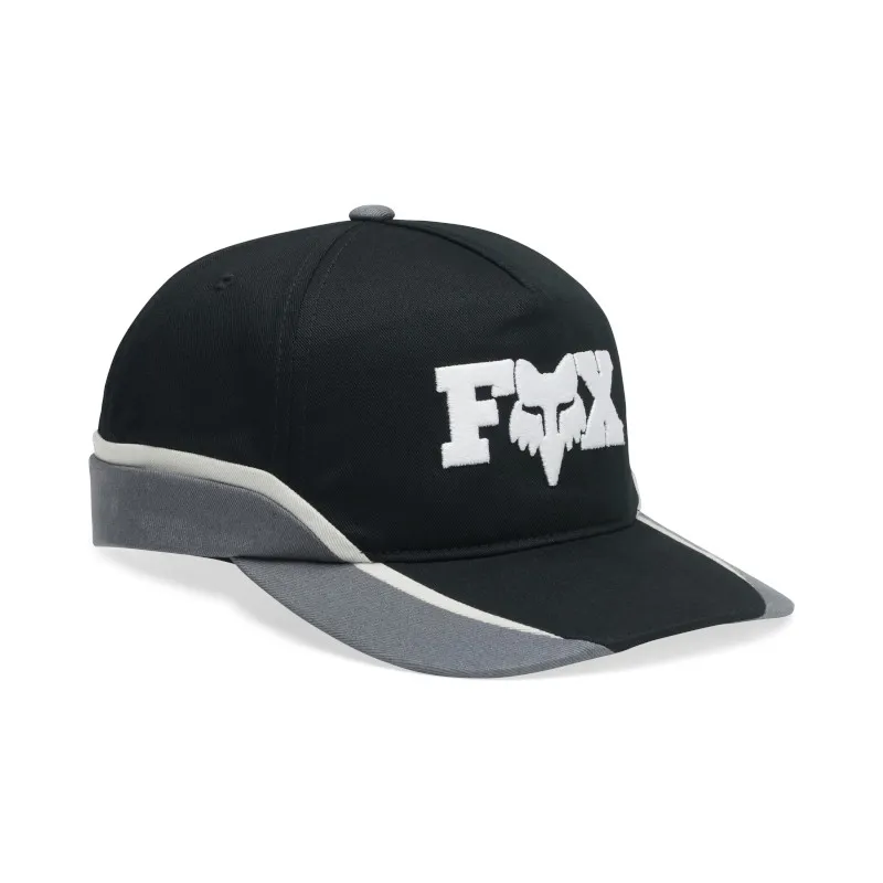 Fox F Head X Snapback in Black
