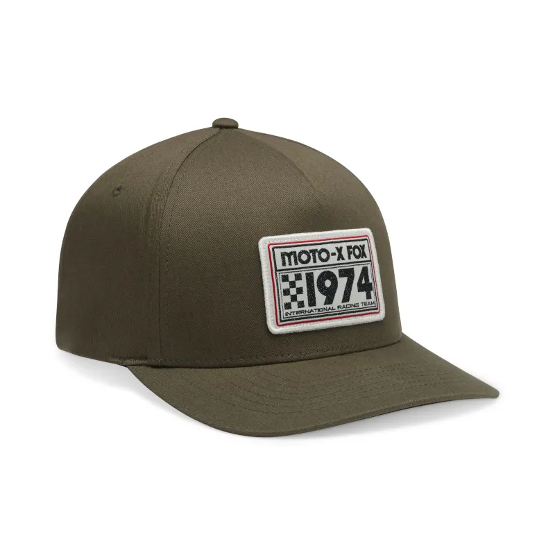 Fox 1974 Flexfit Hat in Olive Green