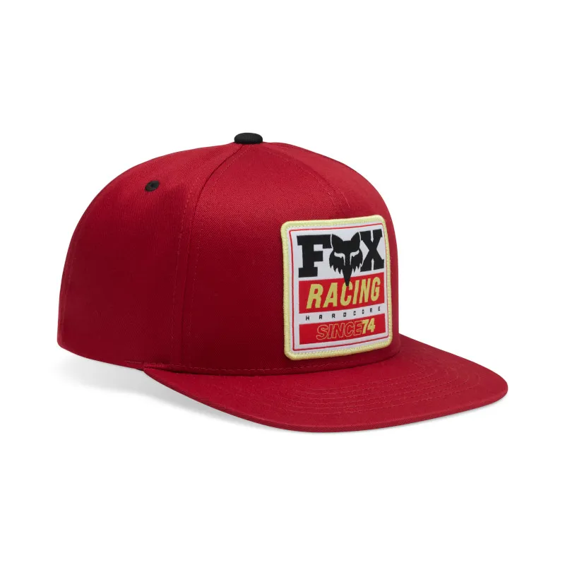 Fox Since 74 Snapback in Chilli
