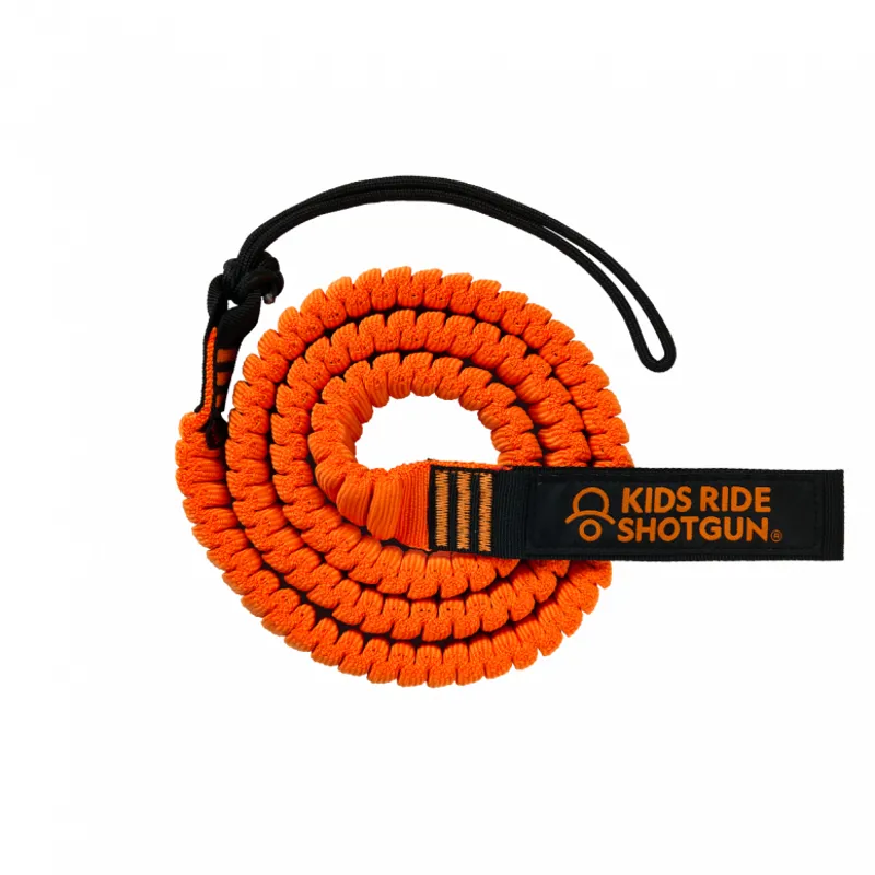 Kids Ride Shotgun MTB Tow Rope in Orange