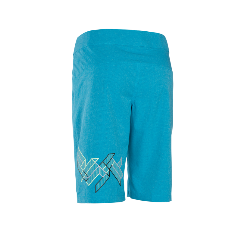 ION - Traze Bike Shorts Womens - Blue Jay-1