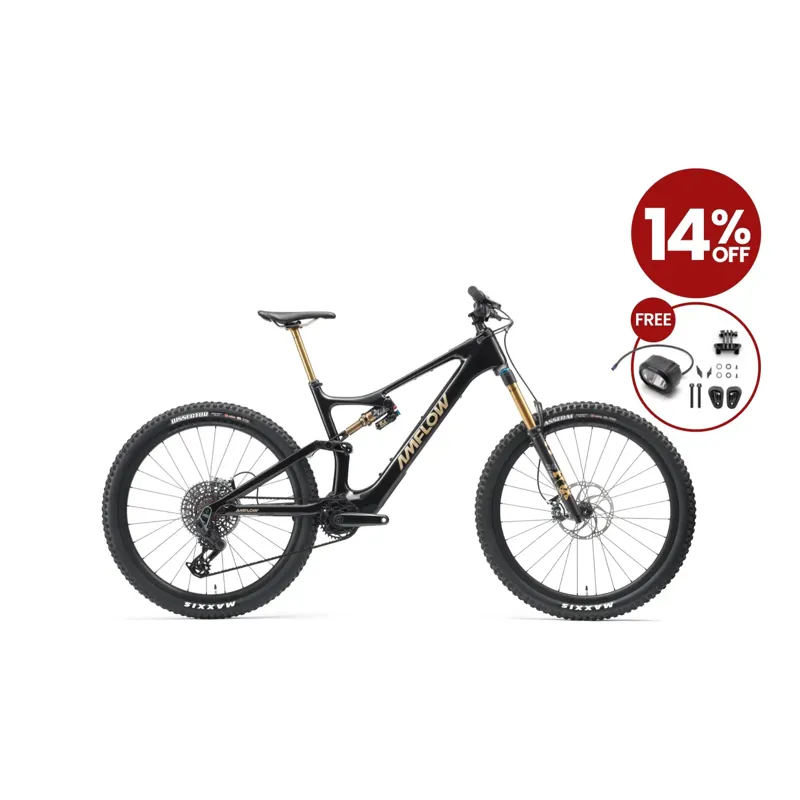 Amflow PL Carbon Pro Model - E-Bike DJI Motor - 2026 in Gloss Black-1