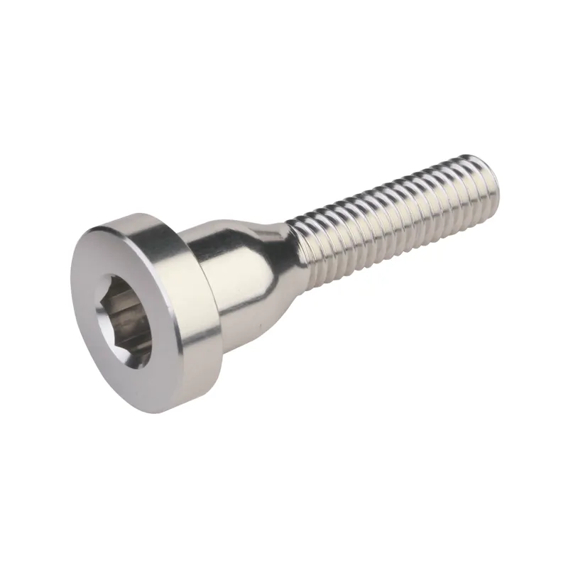 Burgtec - Rhodium Silver Top Cap Bolt
