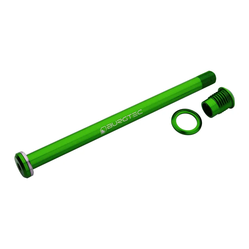 Burgtec - Santa Cruz 173.7mm Rear Axle in Candy Spruce Green