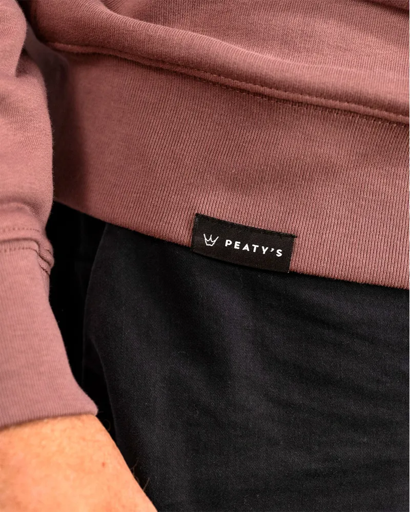 Peaty's PubWear Crew Neck Jumper in Kaffa Coffee-2