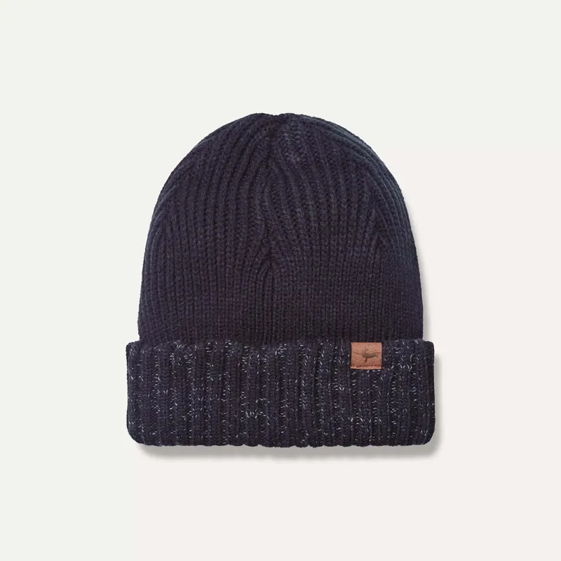 Sealskinz Bacton - Cold Waterproof Beanie in Navy