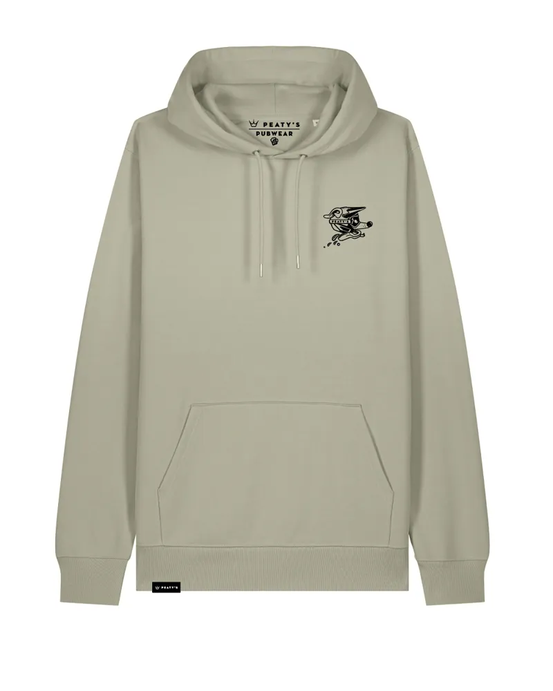 Peaty's PubWear Pullover Hoodie - Descend Stone