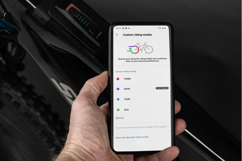 Santa Cruz Bullit C 90 Model - Electric Bike 25/26 in Gloss Black-1