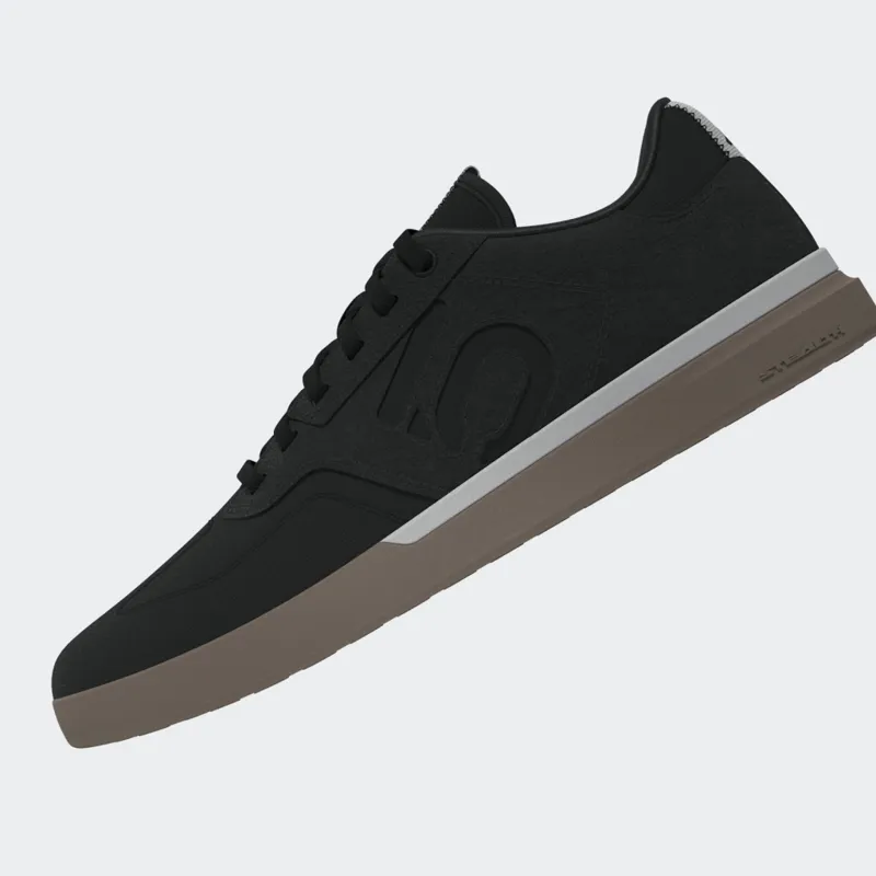 Five Ten Womens Sleuth Casual or Riding Flat Shoe in Black / White / Gum-11