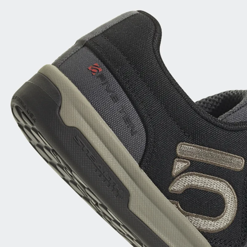 5.10 Freerider Pro Canvas Mountain Bike Flat Shoes in Core Black / Oat-8