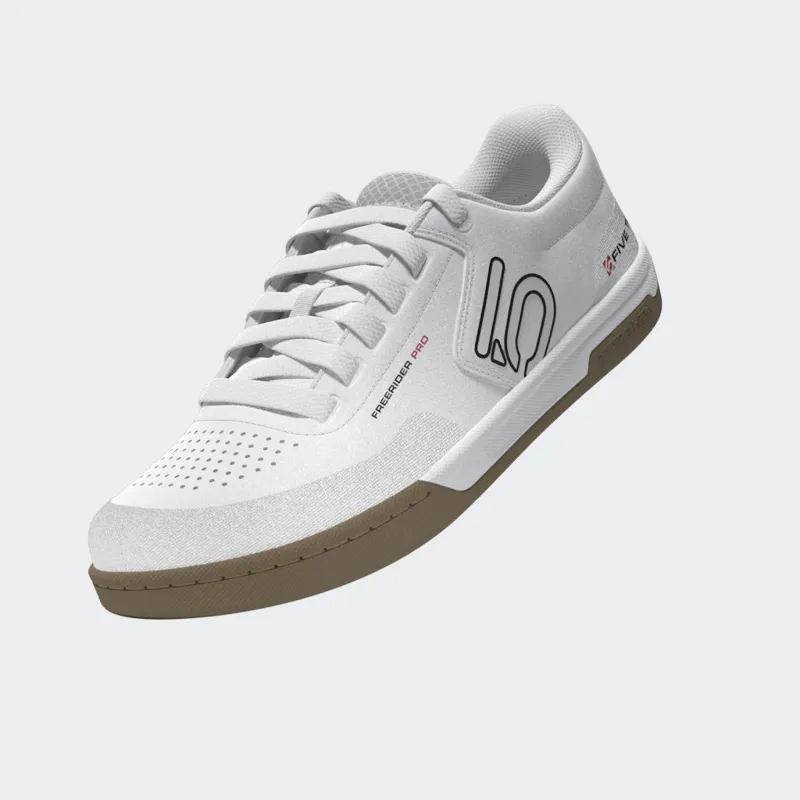 FiveTen Freerider Pro Flat Shoe in Core Black / Core White / Red-13