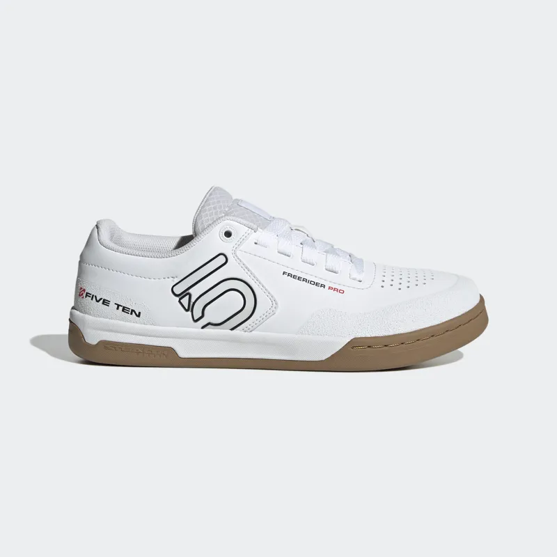 FiveTen Freerider Pro Flat Shoe in Core Black / Core White / Red-1