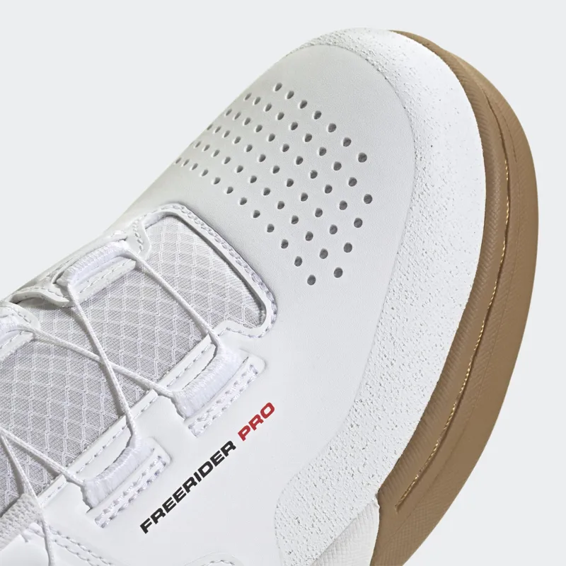 Five Ten Freerider Pro BOA Flat Mountain Bike Shoe in White / Gum-8