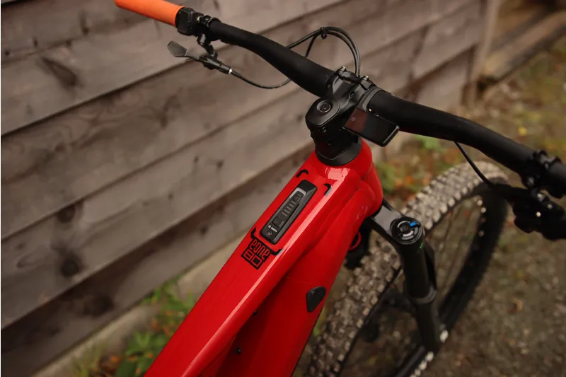 Current Demo Bike - Merida eOne-Eighty 700 - 2025 - Mid / Med Red-8