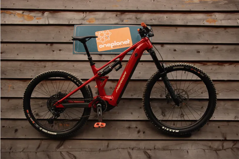 Current Demo Bike - Merida eOne-Eighty 700 - 2025 - Mid / Med Red