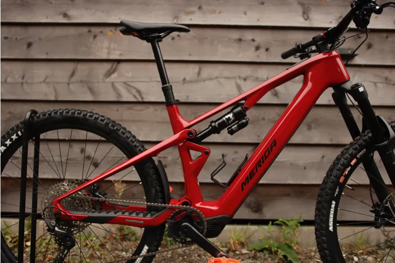 Current Demo Bike - Merida eOne-Sixty SL 6000 - Long in Glossy Red-3