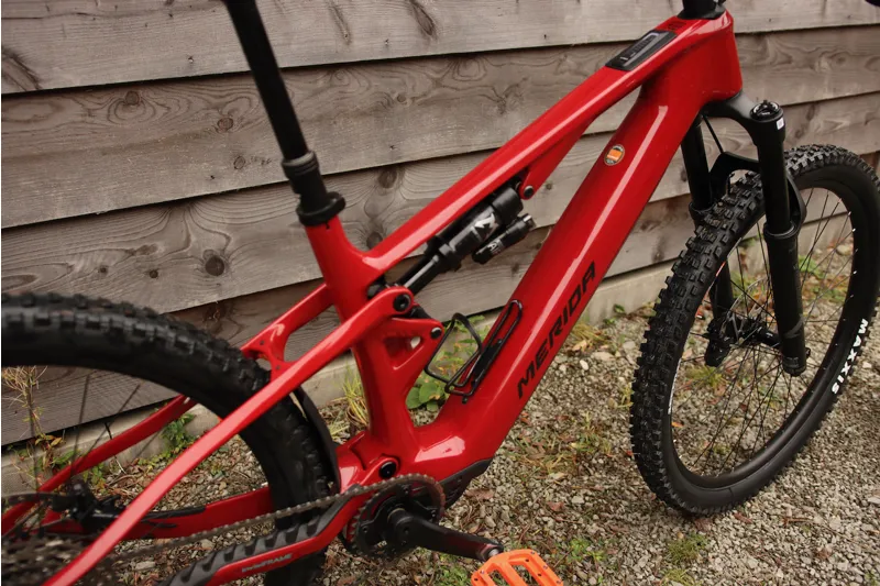 Current Demo Bike - Merida eOne-Sixty SL 6000 - Long in Glossy Red-10