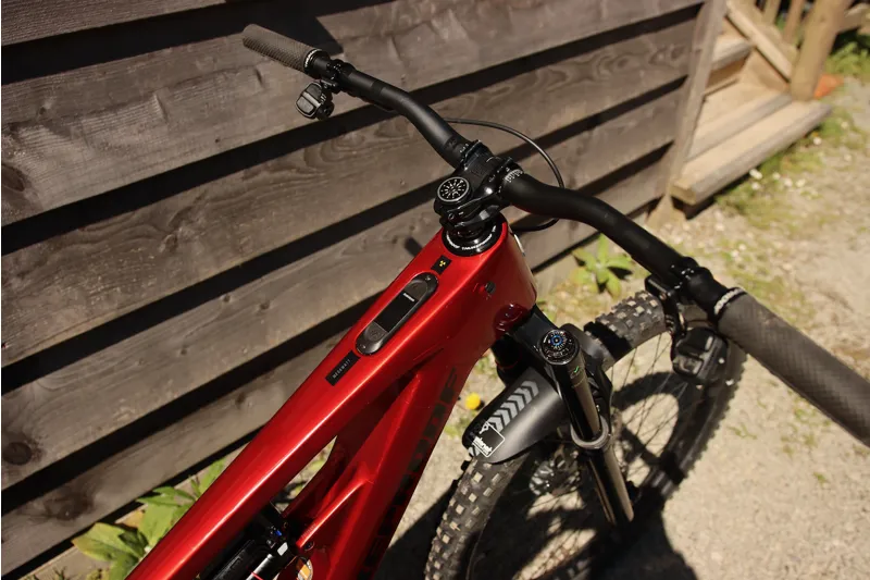 Premium Demo Bike - Nukeproof Megawatt Carbon 297 Pro in Large / Red-11