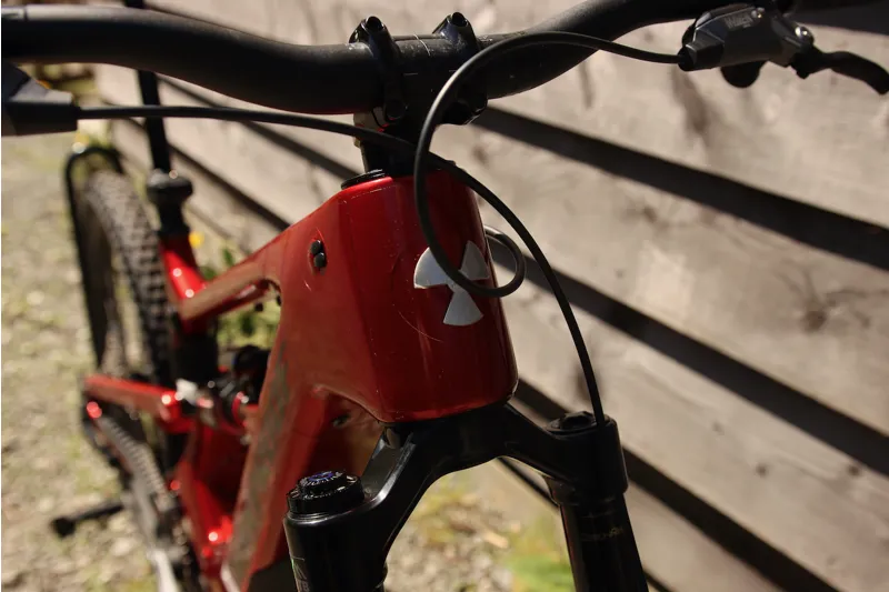 Premium Demo Bike - Nukeproof Megawatt Carbon 297 Pro in Large / Red-12