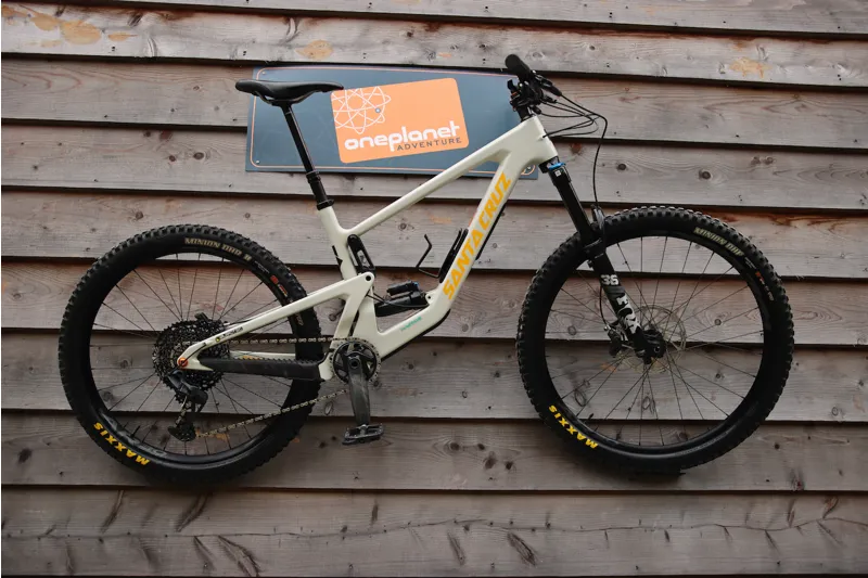 Current Demo Bike - Santa Cruz Bronson MX - C S 2024 Large in White