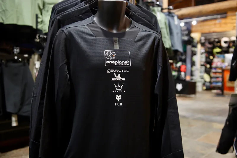 Official Fox x OPA Partnership Defend Long Sleeve Jersey in Black