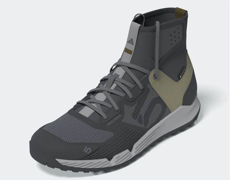 Five Ten Trailcross GTX Flat Waterproof MTB Shoe in Grey Five-10