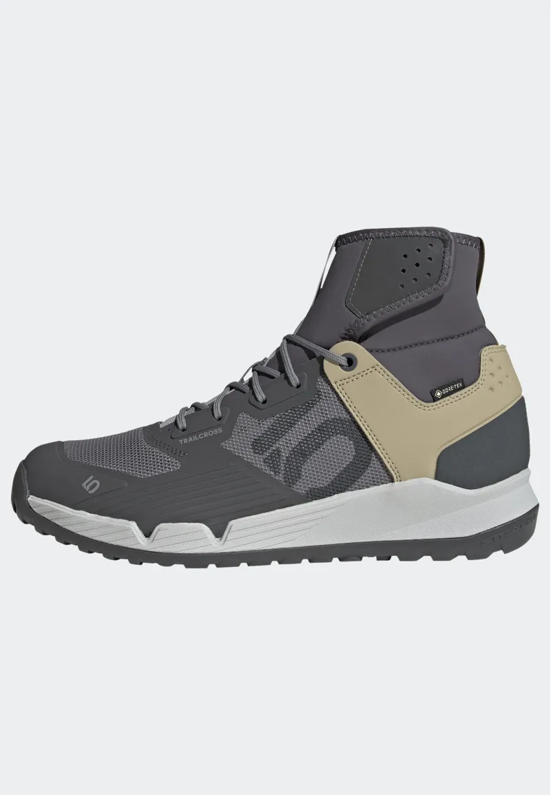 Five Ten Trailcross GTX Flat Waterproof MTB Shoe in Grey Five-11