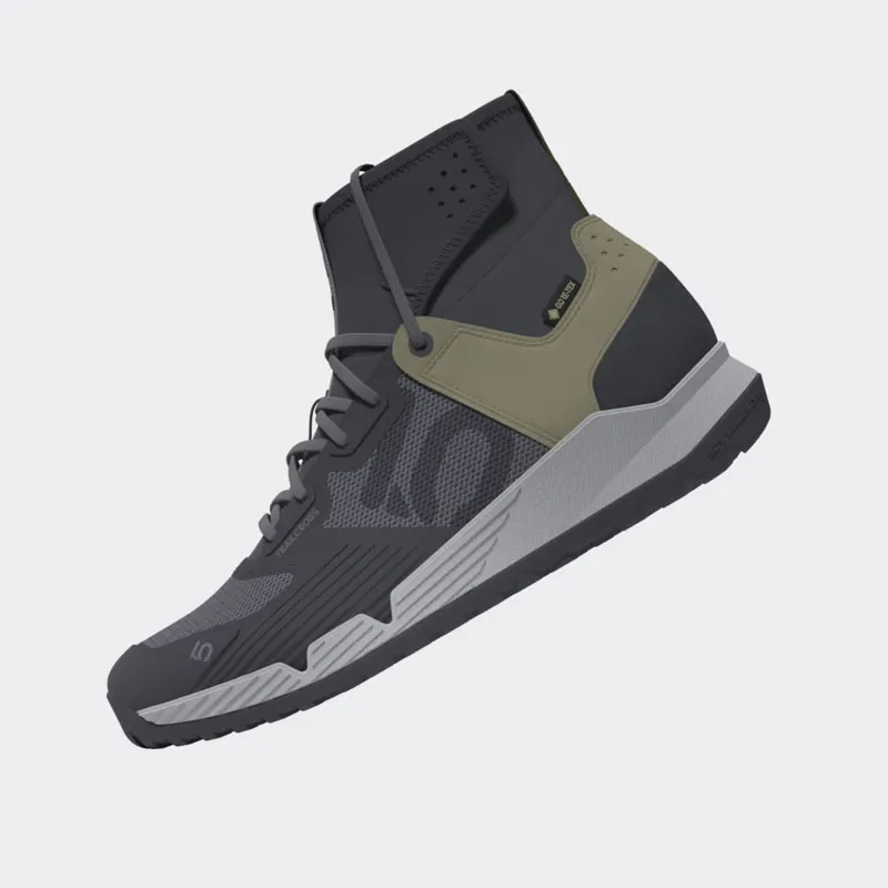 Five Ten Trailcross GTX Flat Waterproof MTB Shoe in Grey Five-12