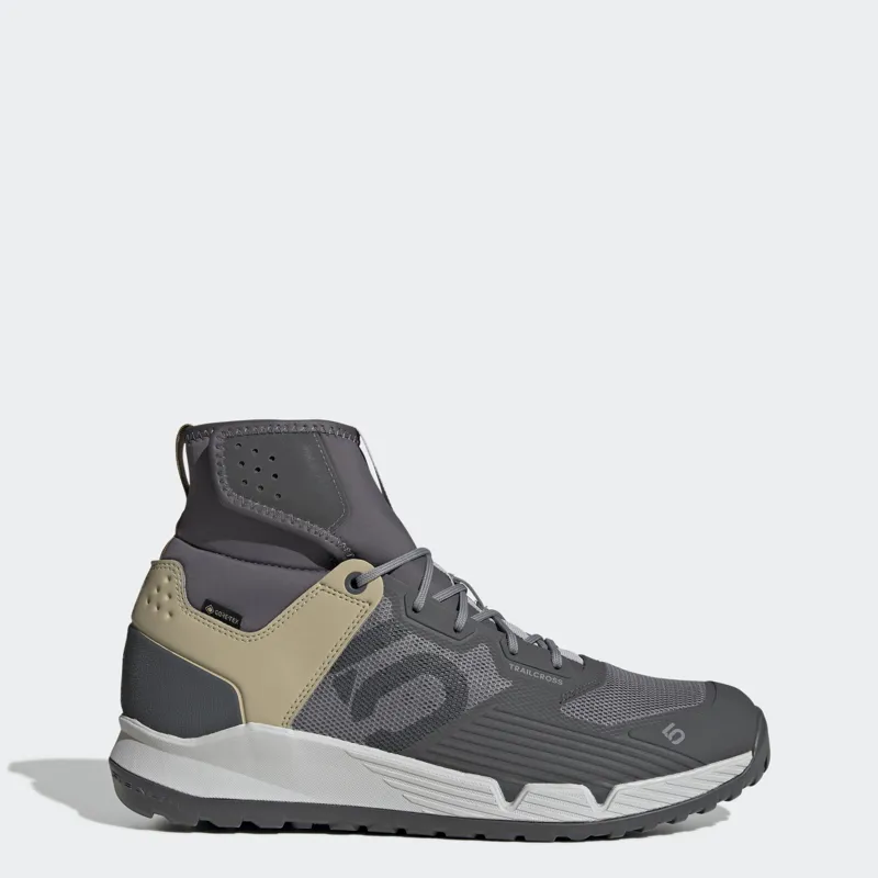 Five Ten Trailcross GTX Flat Waterproof MTB Shoe in Grey Five