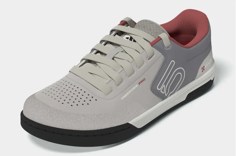 Five Ten Freerider Pro Flat Mountain Bike Shoe in Grey / White-10