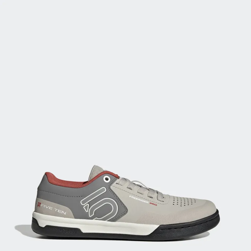 Five Ten Freerider Pro Flat Mountain Bike Shoe in Grey / White