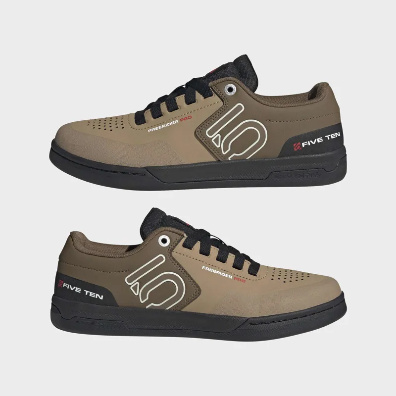 FiveTen Freerider Pro Flat Mountain Bike Shoe in  Black / Brown-9