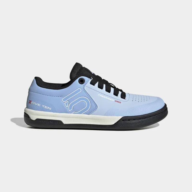 Five Ten Womens Freerider Pro Flat Mountain Bike Shoe in Light Blue-1