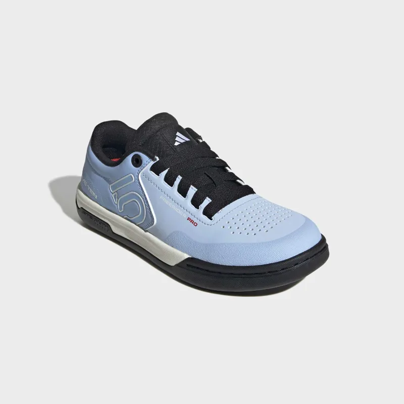 Five Ten Womens Freerider Pro Flat Mountain Bike Shoe in Light Blue-5