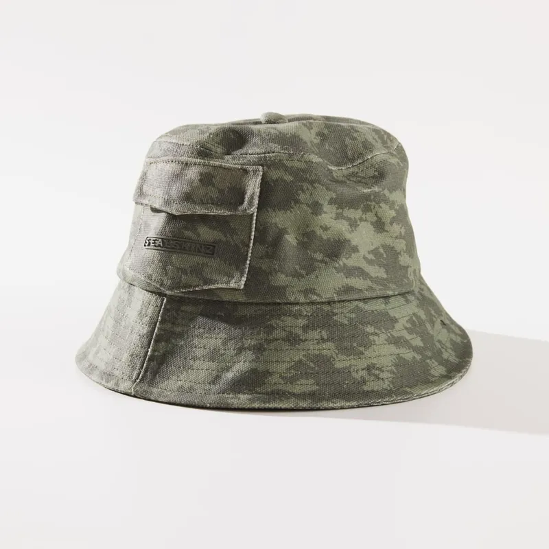 Sealskinz Lynford - Canvas Waterproof Bucket Hat in Camo