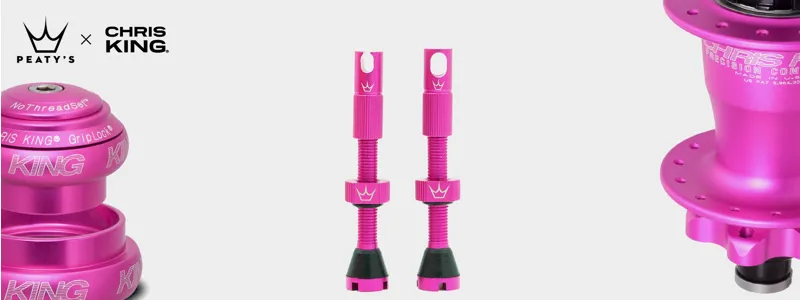 Peatys x Chris King MK2 - 42mm Tubeless Valve - Punch