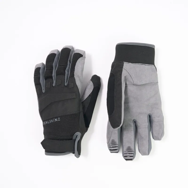 Sealskinz Sutton - Fully Waterproof MTB Glove in Black / Grey